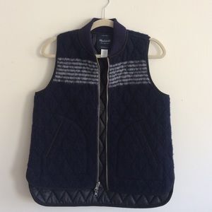 Madewell Wool Vest