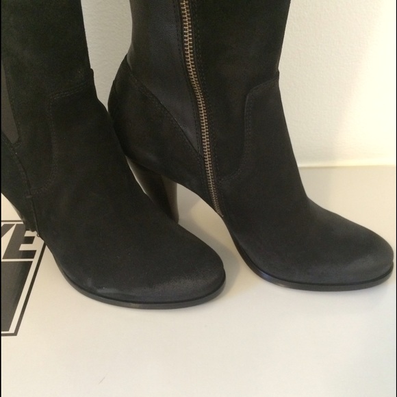 Frye | Suede Stretch Boot - Picture 2 of 3