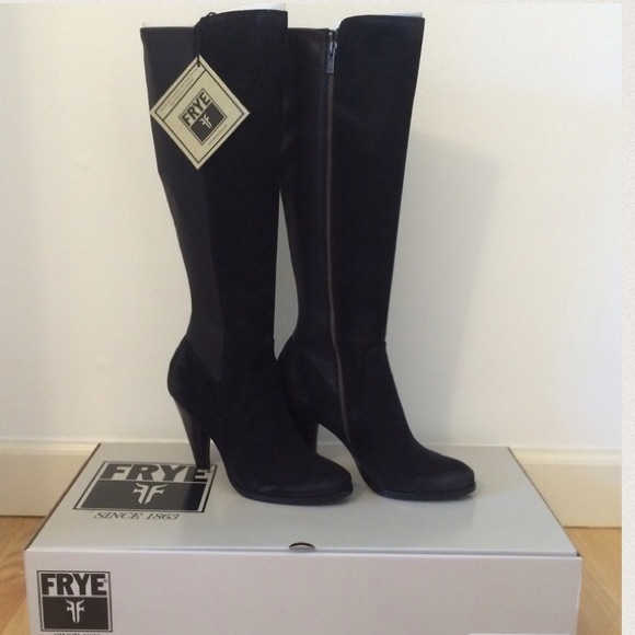 Frye | Suede Stretch Boot - Picture 3 of 3