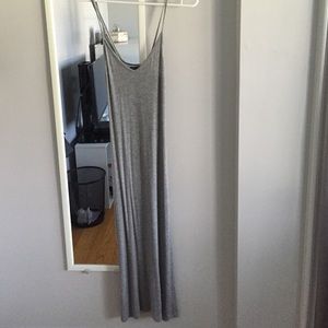 BRANDY MELVILLE GREY MAXI DRESS