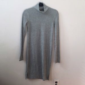 Wilfred Free sexy tight ribbed turtleneck dress