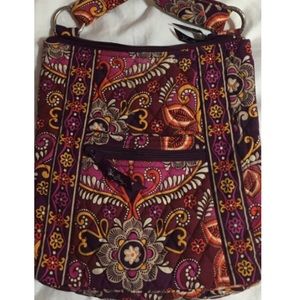 Vera Bradley safari Sunset  Hipster Crossbody