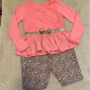 Pink & Leopard outfit