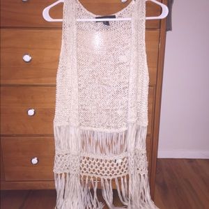 Knit (Sleeveless) Cardigan