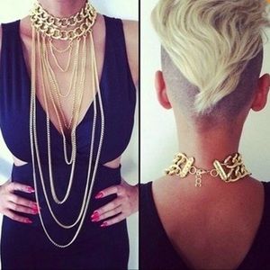 Shiny Gold Plated Necklace
