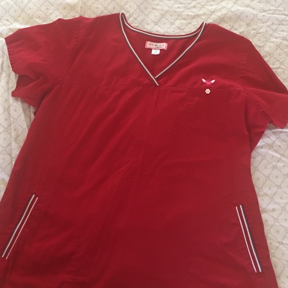 Koi 2XL scrub top