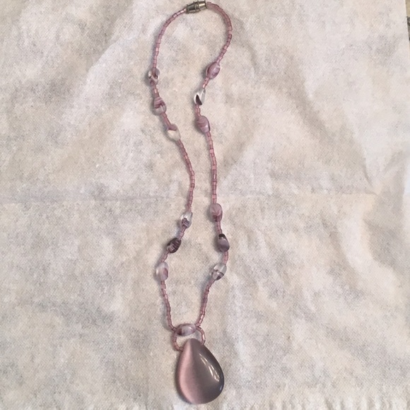 Purple necklace