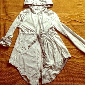 Light heather windbreaker!!