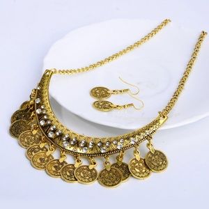 Coins Nice Necklaces&Earrings Set