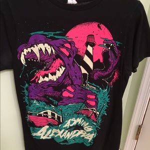 Asking Alexandria tee shirt from hot topic. Size S