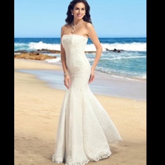 *Price Firm*NWT Lace Mermaid Wedding Dress