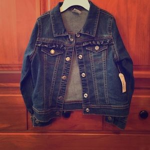 Toddler girl denim jacket
