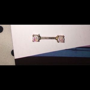 Straight bar nipped rings RESERVED