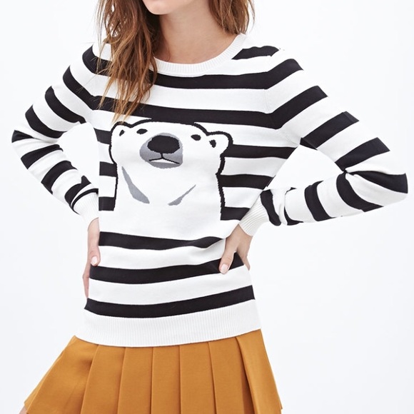 Forever 21 Polar Bear Sweater