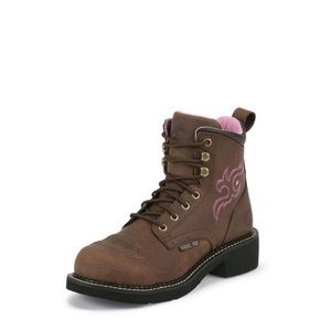 JUSTIN Women's WORKBOOTS STEEL TOE WKL991