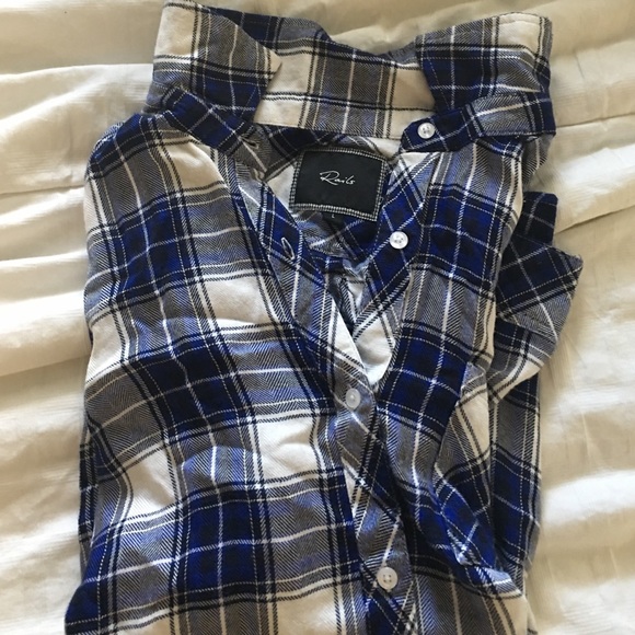 rail plaid shirt