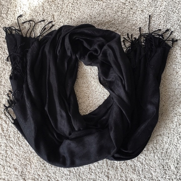 Black Fashion Scarf