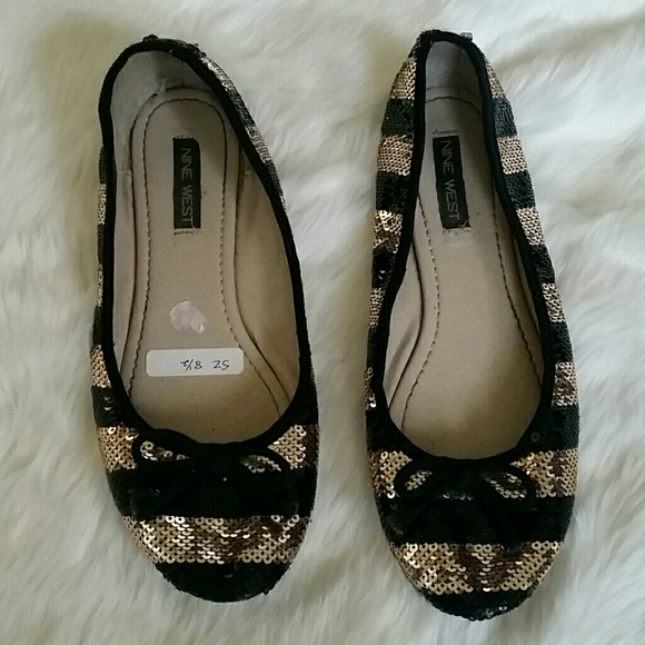 Nine West Shoes - DONATING 3/31!!  Sequin Nine West flats