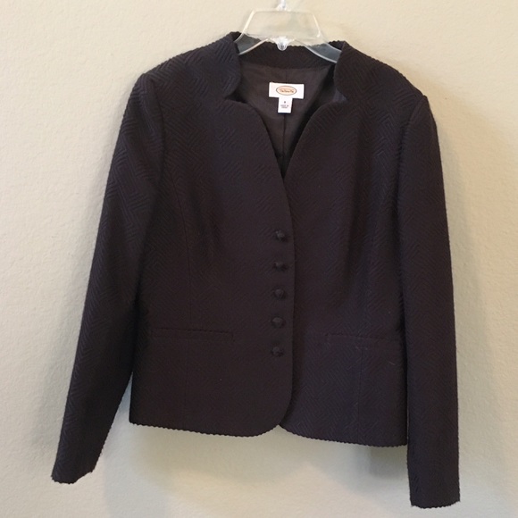 Talbots Chocolate Brown Blazer