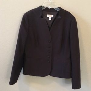 Talbots Chocolate Brown Blazer