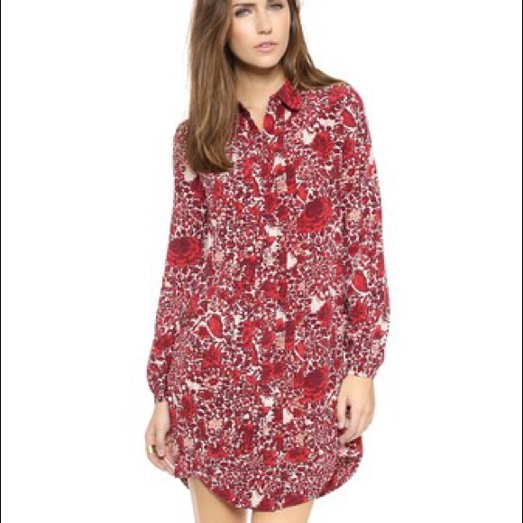 Tory Burch Red Dress size 12