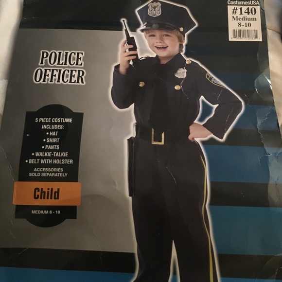 Cop Halloween costume