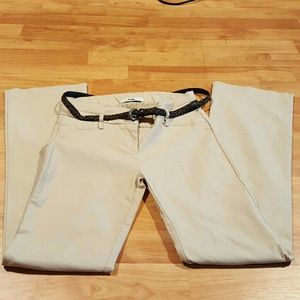 Cream dress slacks
