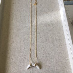 Stella & Dot Arc Pendant Necklace-Gold