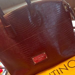 Valentino burgundy bag
