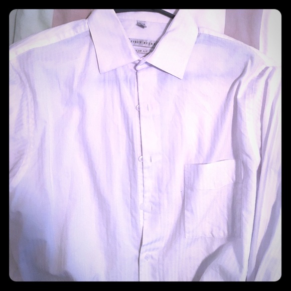 White stripes dress shirt