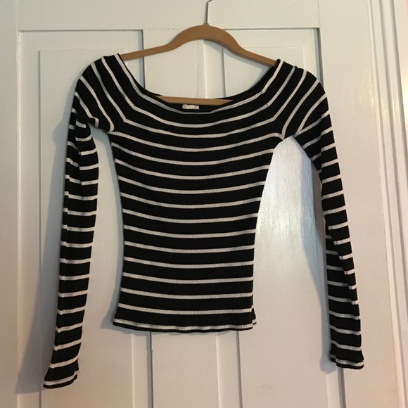 Garage Long Sleeve Striped Shirt