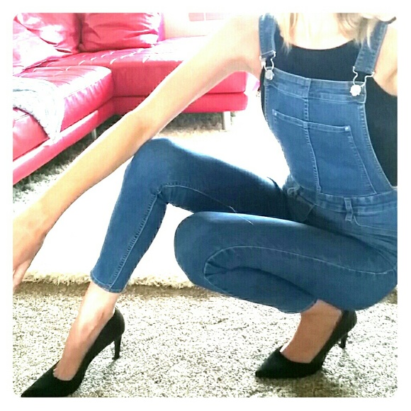 Skinny pant overalls H&M