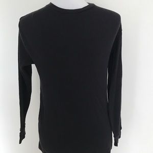 Boys black thermal shirt