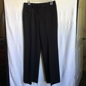 Women's Ann Taylor size 4 petite black slacks.