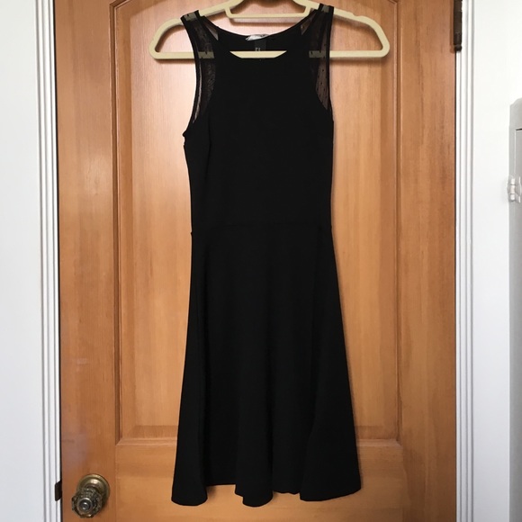 H&M black dress