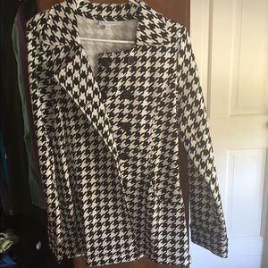 Houndstooth jacket