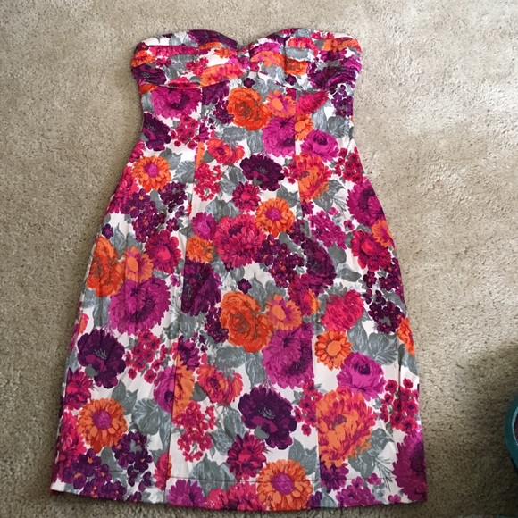 Forever 21 size sm mini dress. Purple/pink/orange