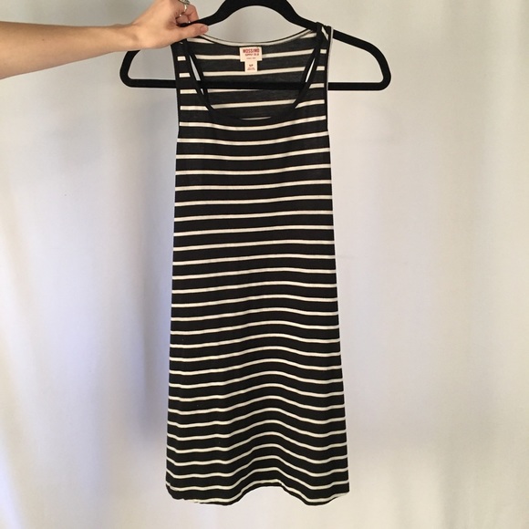 Striped tank dress - Picture 1 of 1