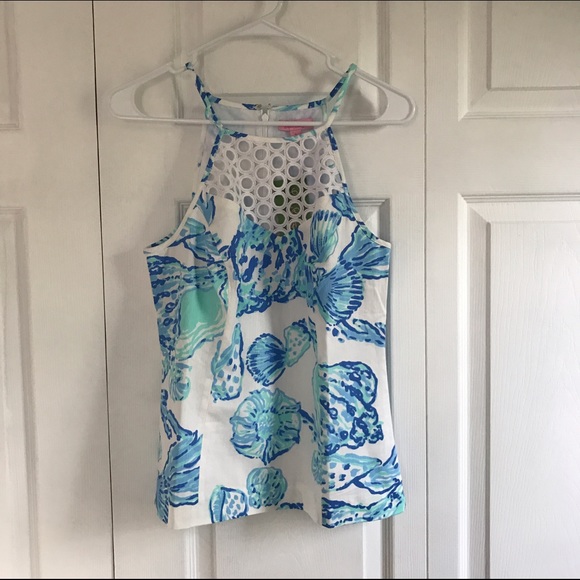 lilly pulitzer halter top