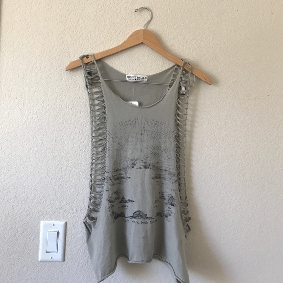 Project Social Slashed T || Urban Outfitters