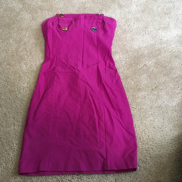 Fuchsia mini dress, XS/S