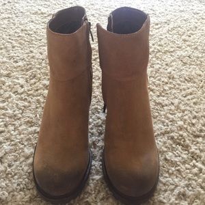 Sam Edelman distressed leather booties