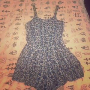Light blue tribal jumper