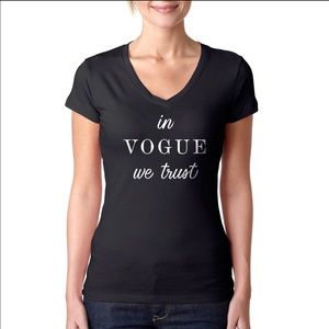 In Vogue We Trust T Shirt