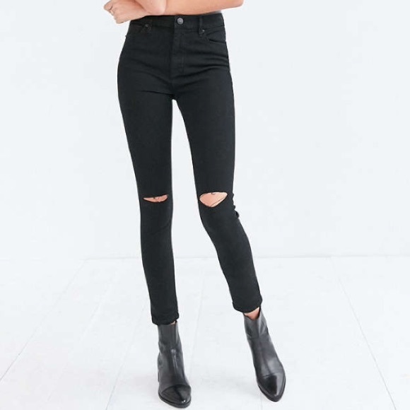 NWOT BDG twig ripped high rise skinny jean