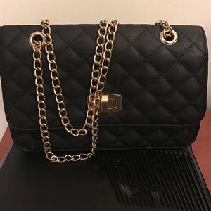 Black Quilted EXPRESS Purse