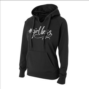 #girlboss Hooded Fleece Sweatshirt