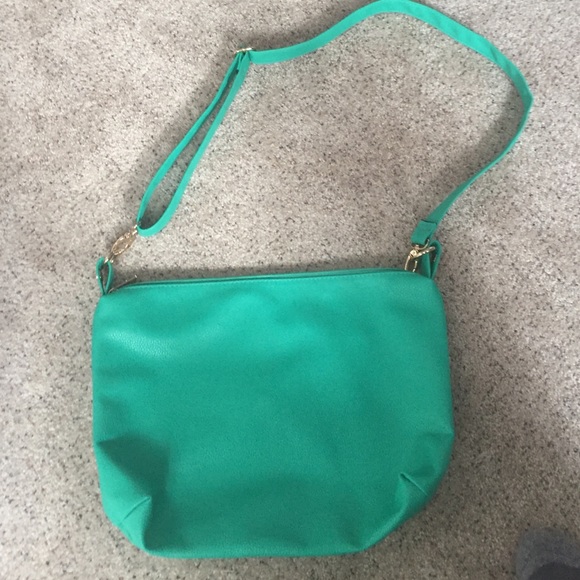 Green aldo shoulder bag
