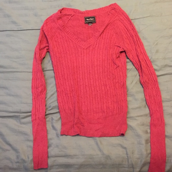 Hot Pink Steve & Barry's Cotton Sweater