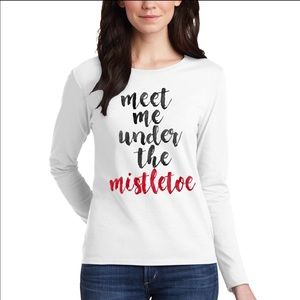 Meet Me Under The Misteltoe T Shirt